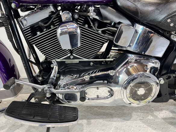 2001 Harley-Davidson Heritage, фиолетовый, 510000 рублей - вид 25
