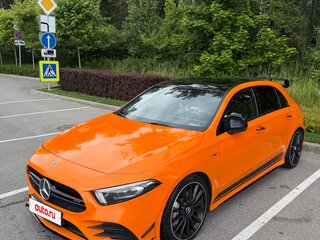 2019 Mercedes-Benz A-Класс AMG 35 AMG II (W177), оранжевый, 4000000 рублей, вид 2