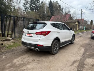 2014 Hyundai Santa Fe III, белый, 1700000 рублей, вид 4