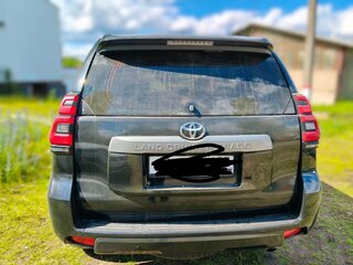 2019 Toyota Land Cruiser Prado 150 Series Рестайлинг 2, чёрный, 3500000 рублей, вид 4