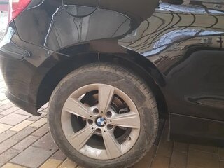 2009 BMW 1 серии 116i I (E81/E82/E87/E88) Рестайлинг, чёрный, 630000 рублей, вид 1