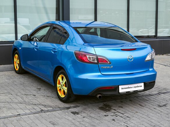2011 Mazda 3 II (BL), голубой, 859000 рублей - вид 2