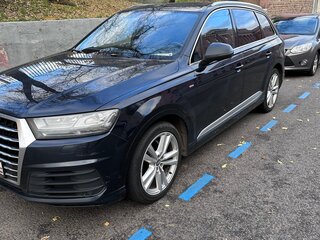2015 Audi Q7 II (4M), чёрный, 2490000 рублей, вид 1