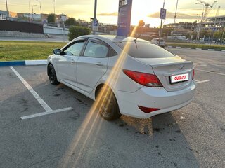 2016 Hyundai Solaris I Рестайлинг, белый, 685000 рублей, вид 5
