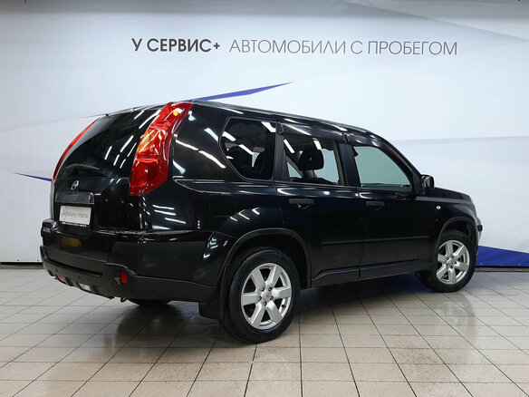 2008 Nissan X-Trail II, чёрный - вид 2