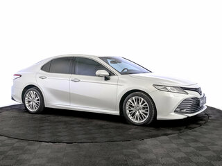 2019 Toyota Camry VIII (XV70), белый, 2792500 рублей, вид 5