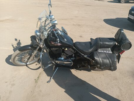1995 Kawasaki VN400 Vulcan, чёрный, 350000 рублей, вид 1