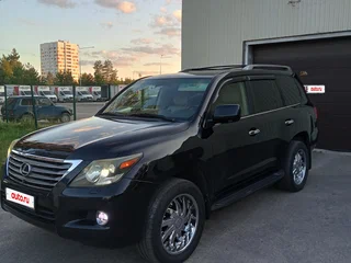 2008 Lexus LX 570 III, чёрный, 2990000 рублей, вид 2