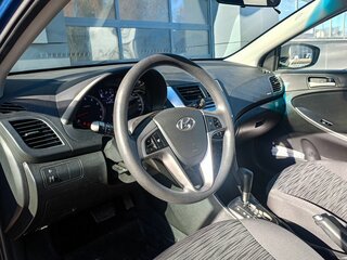 2016 Hyundai Solaris I Рестайлинг, синий, 1100000 рублей, вид 5