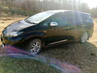 2010 Toyota Wish II, чёрный, 980000 рублей, вид 5