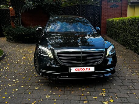 2017 Mercedes-Benz S-Класс 350 d VI (W222, C217) Рестайлинг, чёрный, 4950000 рублей, вид 5