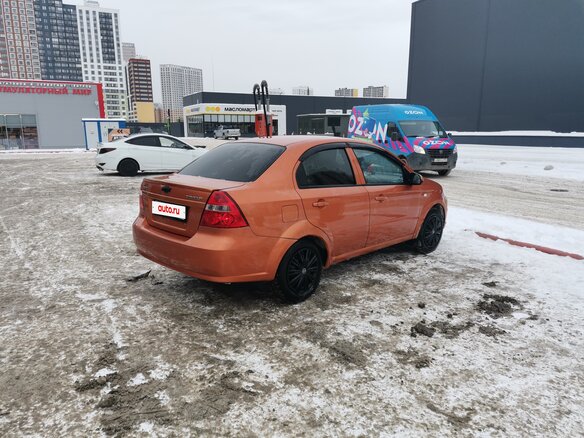 2006 Chevrolet Aveo I Рестайлинг, оранжевый, 320000 рублей - вид 7
