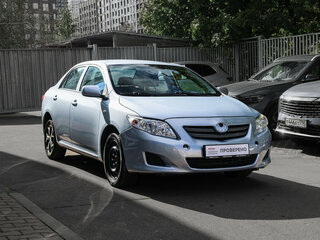 2007 Toyota Corolla X (E140, E150), голубой, 750000 рублей, вид 3