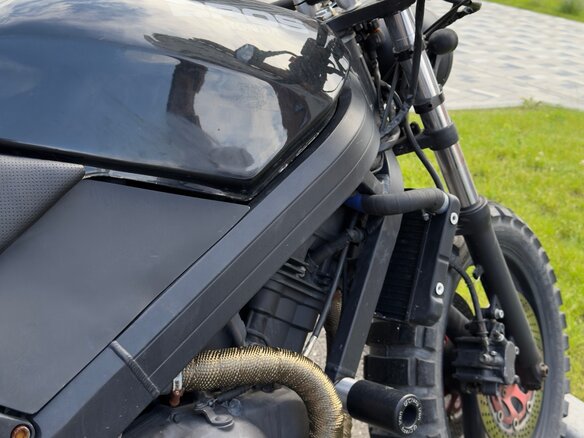 1988 Honda Bros, чёрный, 290000 рублей - вид 5