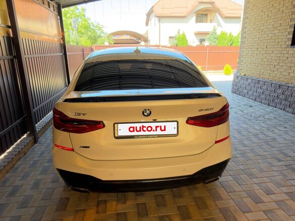 2018 BMW 6 серии Gran Turismo 640i xDrive IV (G32), белый, 5300000 рублей - вид 4