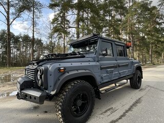2001 Land Rover Defender 130 I, серый, 5500000 рублей, вид 2