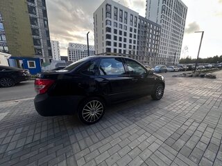 2016 Lada (ВАЗ) Granta I, чёрный, 365000 рублей, вид 4