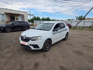 2018 Renault Logan II Рестайлинг, белый, 285000 рублей, вид 1