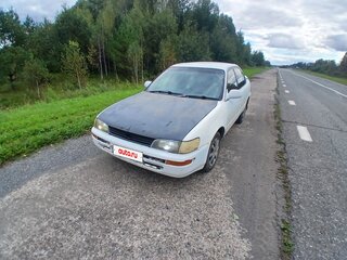 1991 Toyota Corolla VII (E100), белый, 180000 рублей, вид 2