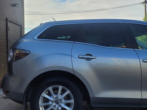 2011 Mazda CX-7 I Рестайлинг, серебристый, 840000 рублей - вид 9