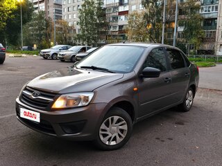 2016 Lada (ВАЗ) Granta I, коричневый, 415000 рублей, вид 1