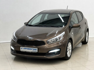 2016 Kia Ceed II Рестайлинг, коричневый, 1045000 рублей, вид 1