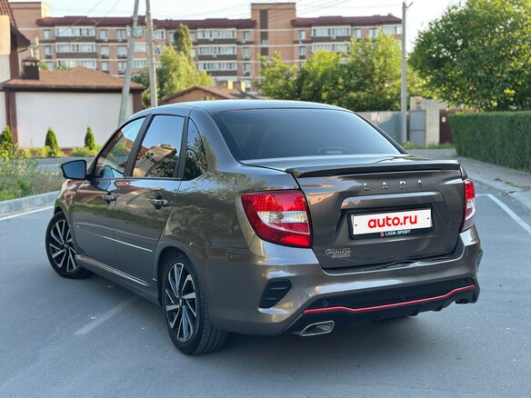 2024 Lada (ВАЗ) Granta Sport I Рестайлинг, коричневый, 1200000 рублей - вид 12