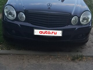 2007 Mercedes-Benz E-Класс 200 III (W211, S211) Рестайлинг, синий, 850000 рублей, вид 1