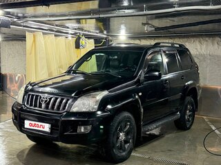 2008 Toyota Land Cruiser Prado 5-speed 120 Series Рестайлинг, чёрный, 1950000 рублей, вид 1