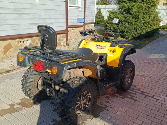 2016 Stels ATV-600YL Леопард, жёлтый, 490000 рублей - вид 7