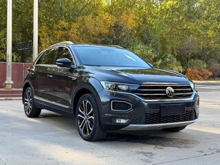 2022 Volkswagen T-Roc I (China Market), чёрный, 1457018 рублей, вид 3