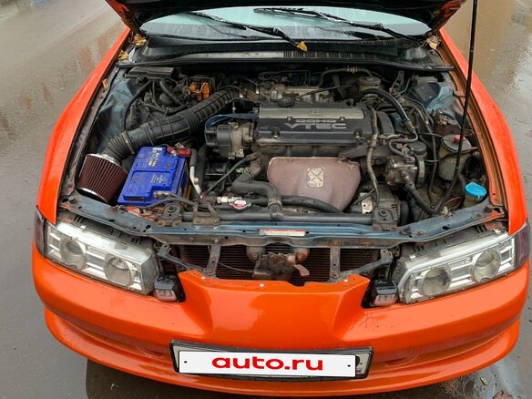 1992 Honda Prelude IV, оранжевый, 370000 рублей - вид 3
