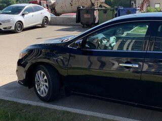 2018 Nissan Sentra VII (B17) Рестайлинг, чёрный, 1220000 рублей, вид 4