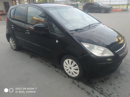 2007 Mitsubishi Colt CZ3 VI (Z20/Z30), чёрный, 250000 рублей, вид 2