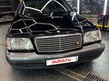 1998 Mercedes-Benz S-Класс 500 Long III (W140) Рестайлинг, чёрный, 1900000 рублей