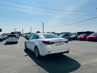 2015 Mazda 6 III (GJ) Рестайлинг, белый, 1699000 рублей, вид 4