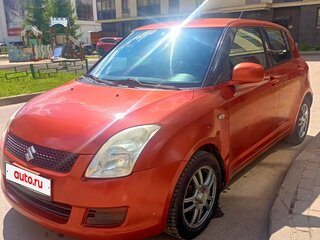 2007 Suzuki Swift III, красный, 277000 рублей, вид 1