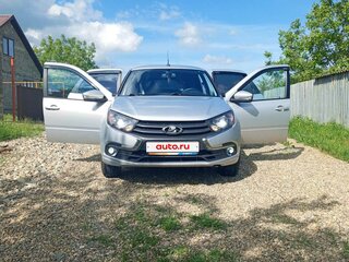 2022 Lada (ВАЗ) Granta I Рестайлинг, серый, 775000 рублей, вид 1
