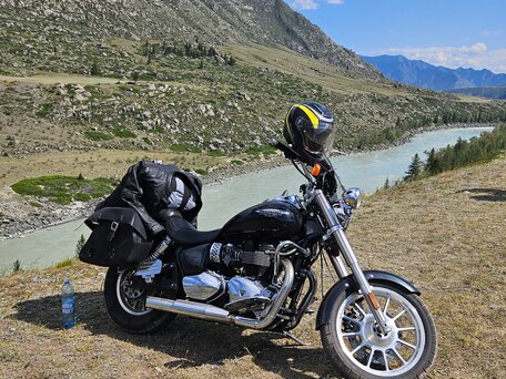 2008 Triumph America, чёрный, 420000 рублей, вид 2