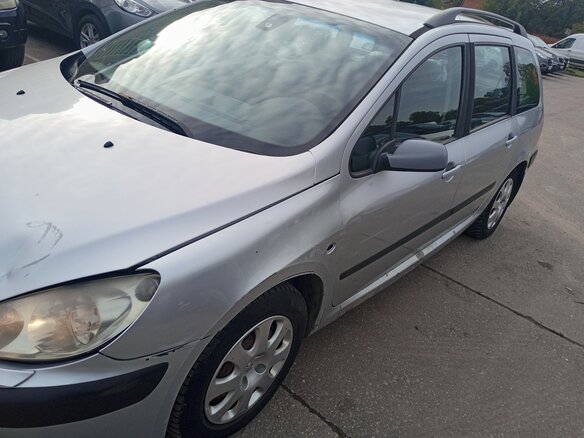 2005 Peugeot 307 I, серебристый, 180000 рублей - вид 20