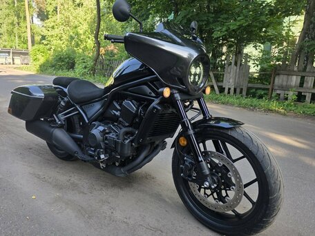 2024 Honda CMX 1100 Rebel, чёрный, 1470000 рублей, вид 1