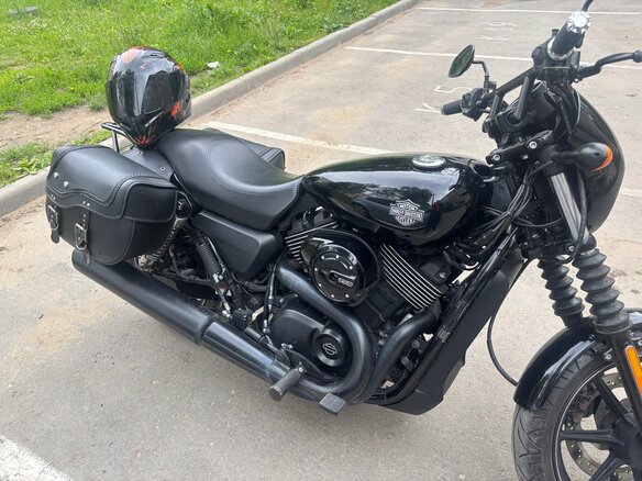 2015 Harley-Davidson Street 750, чёрный