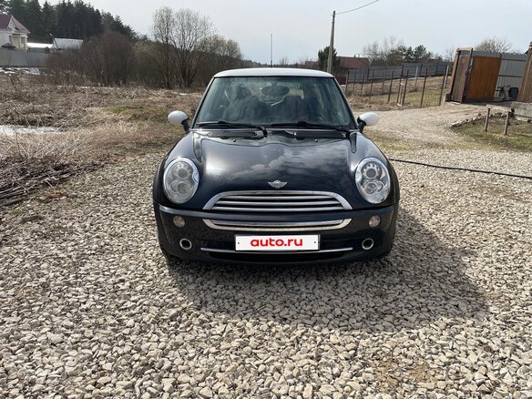 2005 Mini Hatch Cooper I (R50), чёрный, 650000 рублей - вид 1