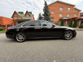 2018 Mercedes-Benz S-Класс 450 Long VI (W222, C217) Рестайлинг, чёрный, 5200000 рублей, вид 5