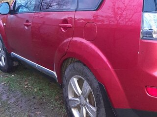 2008 Mitsubishi Outlander II, пурпурный, 860000 рублей, вид 2