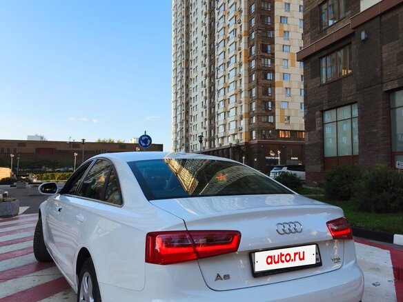 2012 Audi A6 IV (C7), белый, 1900000 рублей - вид 13