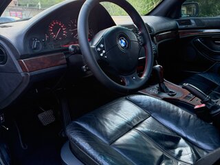 1999 BMW 5 серии 540i IV (E39), чёрный, 1200000 рублей, вид 3