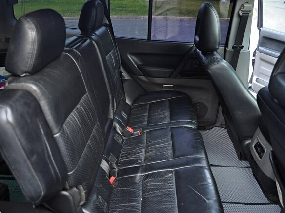 2001 Mitsubishi Montero III, чёрный, 750000 рублей - вид 13