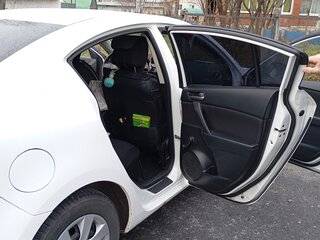2012 Mazda 3 II (BL) Рестайлинг, белый, 640000 рублей, вид 3