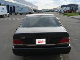 1991 Mercedes-Benz S-Класс 300 III (W140), чёрный, 400000 рублей, вид 4